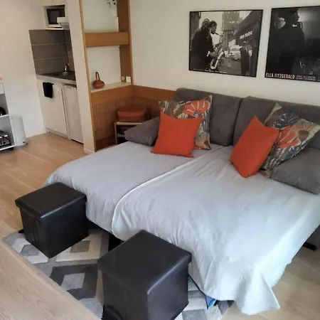 Studio Acces Direct A La Grande Plage Биарриц